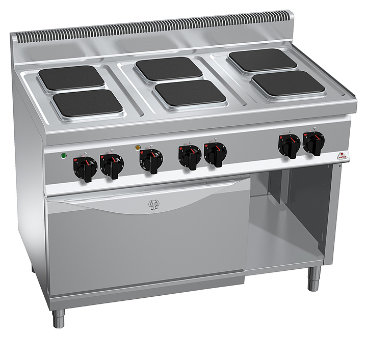 Плита электрическая Berto's E7PQ6+FE1