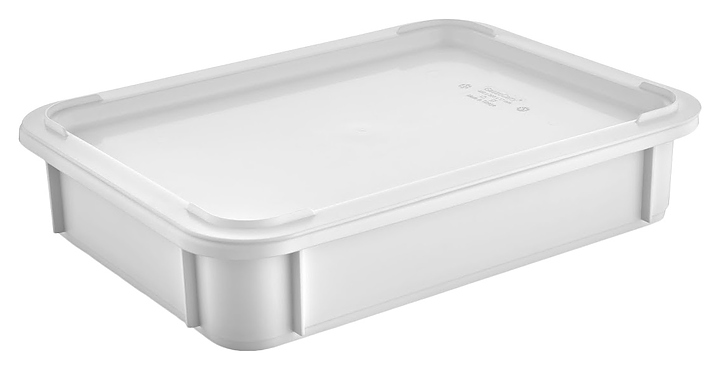 Контейнер для теста Gastroplast 77153 60х40 см h=7,5 см (полипропилен) белый