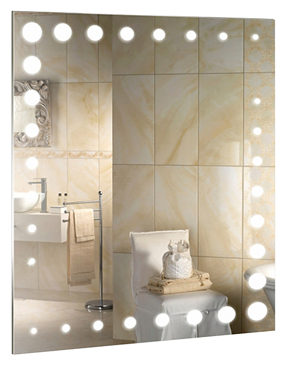 Зеркало Mixline Шанель 60х80 см со светодиодной подсветкой