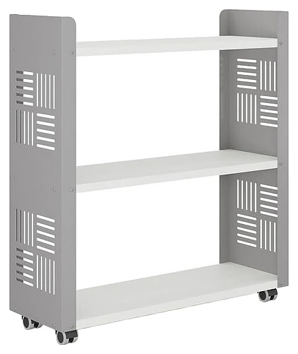 Стеллаж мобильный КОБОР SM3-90/30 aluminum/premium