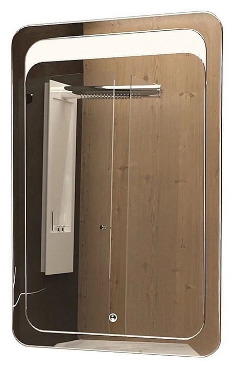 Зеркало Mixline Дино 55х80 см со светодиодной подсветкой и сенсорным выключателем