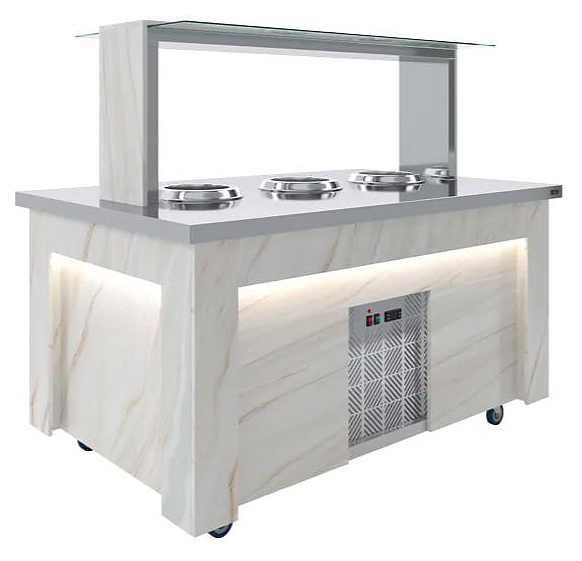 Салат-бар суповой Luxstahl Portal СБС-1500 Premium