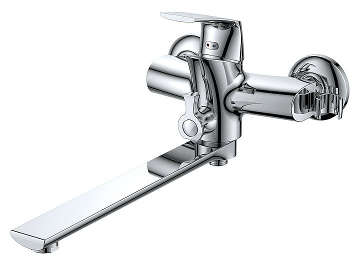 Смеситель для ванны с душем D&K Rhein Feuerbach DA1283301 хром
