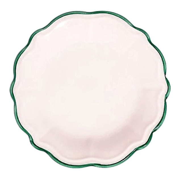 Тарелка основная ID Fine Line Green FLY21DZ470RIM 21 см