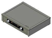 Гриль индукционный Heidebrenner ETK-I-GR 