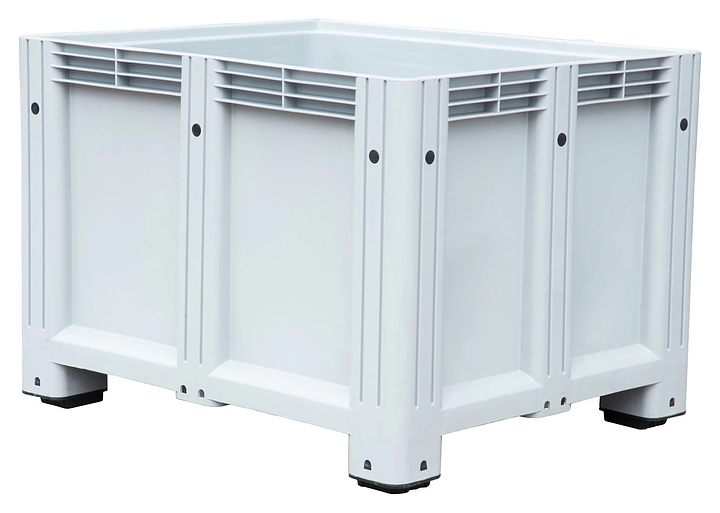 Контейнер ТАРА.РУ D-Box 1210 S (850) СП1 1200х1000х850 мм (сплошной на ножках) со сливной пробкой 1