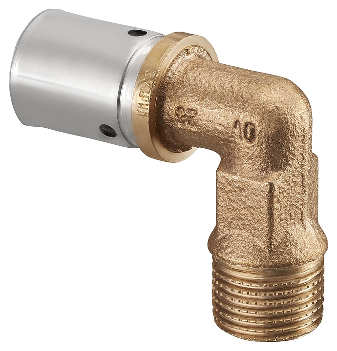 Пресс-угольник с переходом Oventrop Cofit P 1512346, 20х2.5 мм - R 3/4