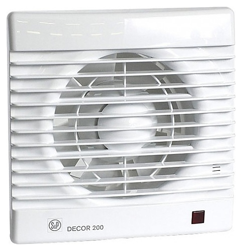 Вентилятор вытяжной Soler & Palau Decor 200 CH с датчиком влажности