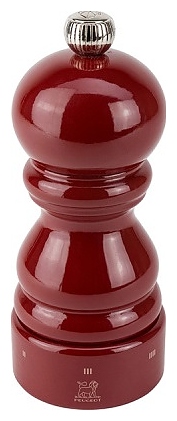 Мельница для соли Peugeot Paris u'Select 23577, 57х120 мм, бук / металлический измельчитель, бордо глянцевая