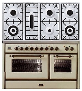 Газовая плита с духовым шкафом ILVE MS-1207D-VG