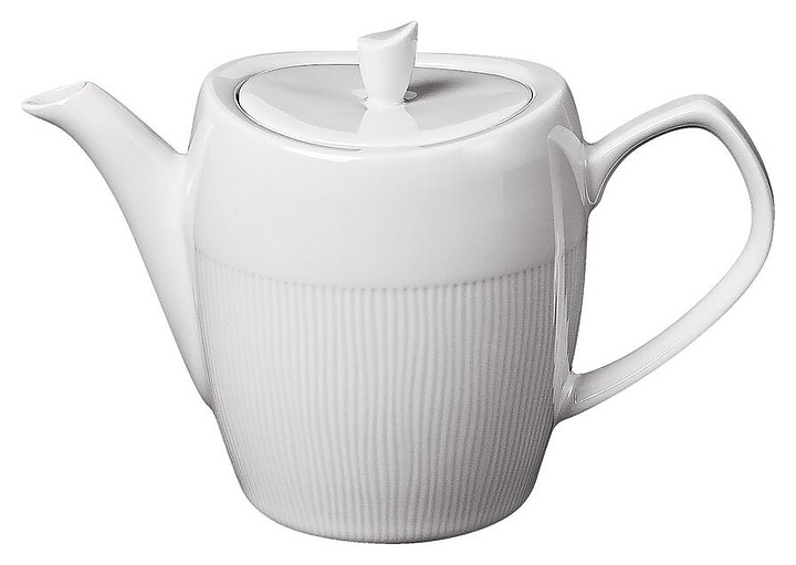 Чайник Noble Neo Silk 306810А 570 мл (фарфор) белый