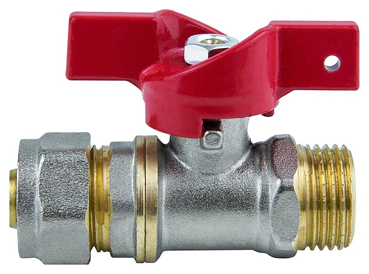 Кран шаровой Aquasfera 027-8784, PN 1,6 МПа, 3/4