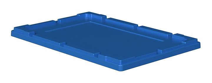 Крышка iPlast L-64 голубая