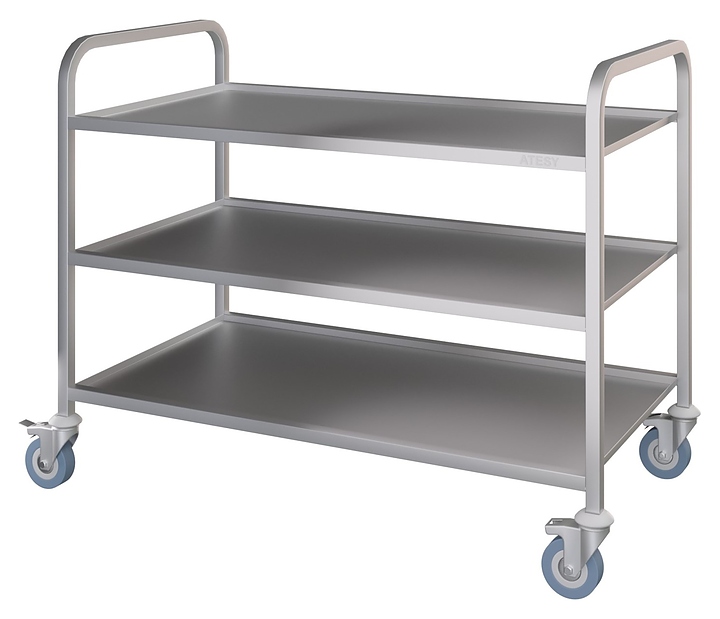 Тележка сервировочная ATESY ТС-Л-3-1100.600.850-02