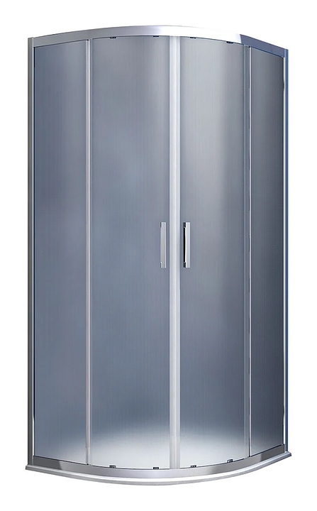 Уголок душевой Vincea Alpha VSQ-3AL900MT 90х90 см, текстурное стекло, хром