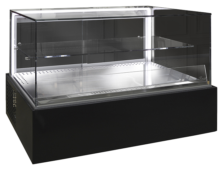 Витрина кондитерская Finist JAKSON CUBE JNC-4 черный муар