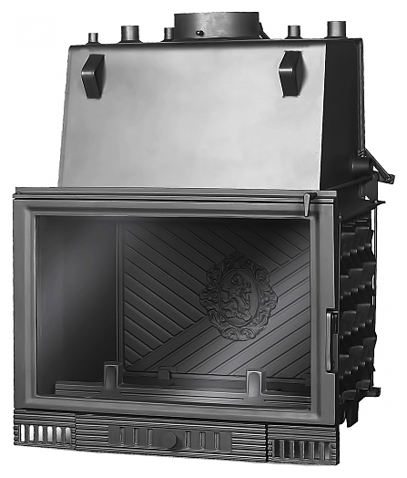 Чугунная каминная топка с водным контуром KAW-МЕТ W1CO