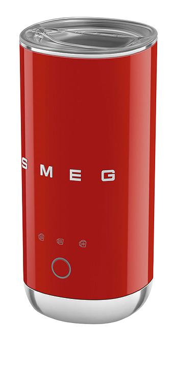 Вспениватель молока SMEG MFF02RDEU 500 Вт 180 мл красный, глянцевый