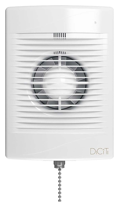 Вентилятор вытяжной DiCiTi STANDARD 5ET-02 с таймером и выключателем