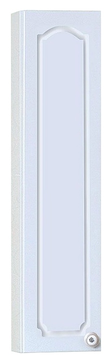 Шкаф подвесной БРИКЛАЕР Лючия 20 20х70 см белый глянец