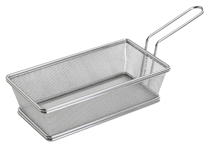 Корзинка для подачи P.L. Proff Cuisine MCB-8T (HONRY) 21,7х12 см h=6 см (нерж. сталь)