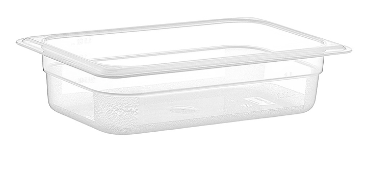Гастроемкость Gastroplast 79770 GN 1/4-65 (265x162х65 мм) 1.5 л поликарбонат, прозрачный