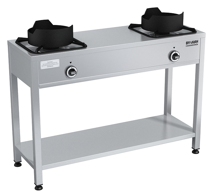 Плита газовая Вулкан KSB02 8155 WOK