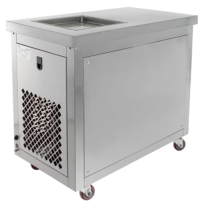 Фризер для жареного мороженого Foodatlas KCB-1F (стол для топпингов)