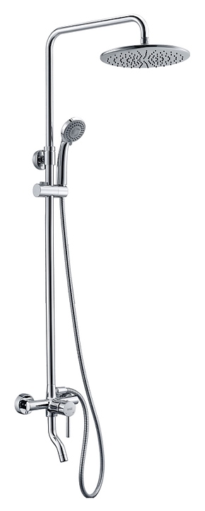 Душевая система со смесителем Wasserkraft A14401 хром