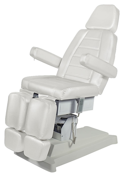 Кресло педикюрное МЭДИСОН СИРИУС-09, белое матовое