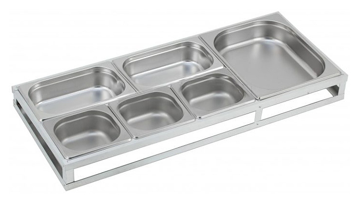 Подставка для гастроемкостей Osba SC 5+1 без стекла