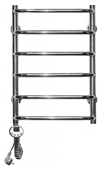 Полотенцесушитель электрический Domoterm Стефано П6 40x60 см EL, левый, хром