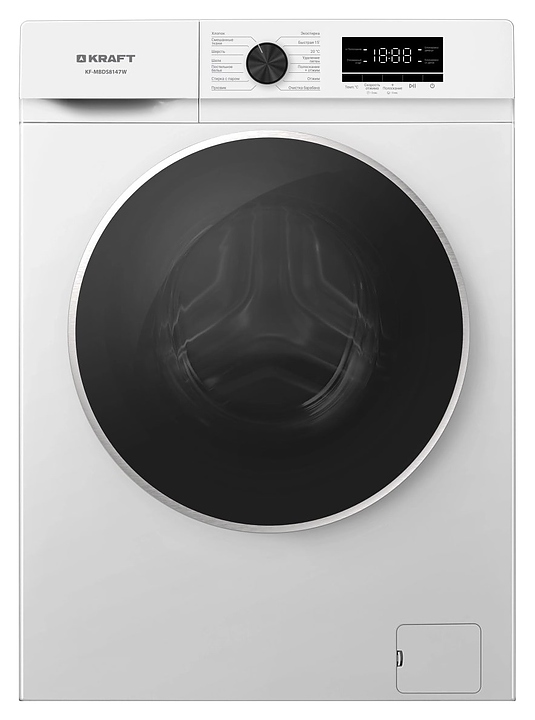 Стиральная машина Kraft KF-MBDS8147W белая