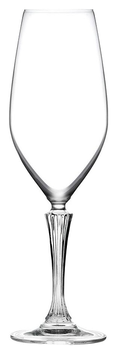 Бокал флюте для шампанского RCR Cristalleria Italiana Luxion Glamour 26317020006 440 мл (хрустальное стекло)