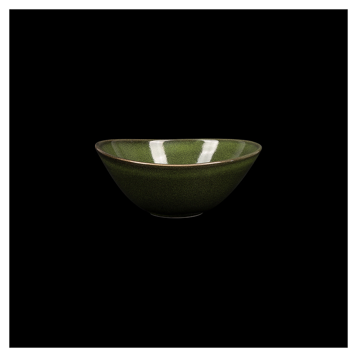 Салатник Corone Cocorita LS033 l=19 см (фарфор) зеленый