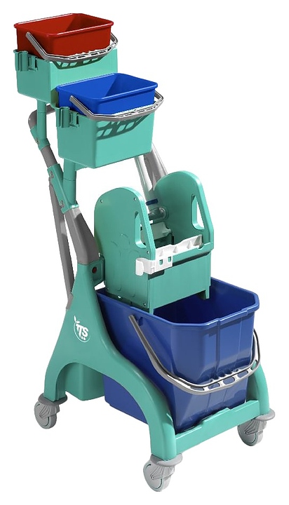 Тележка уборочная TTS Nick Plus 20 без отжима