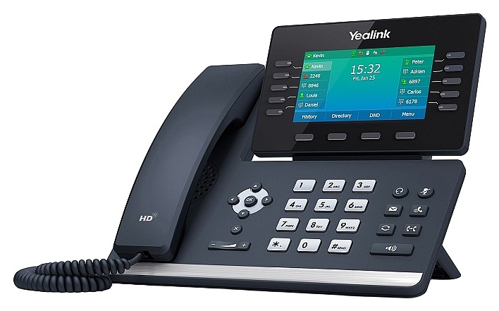 IP-телефон настольный Yealink SIP-T54W