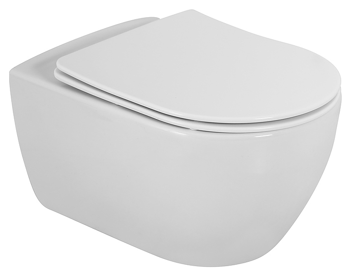 Унитаз подвесной с крышкой-сиденьем CEZARES COMFORT CZR-191-TH/CZR-2316-SC