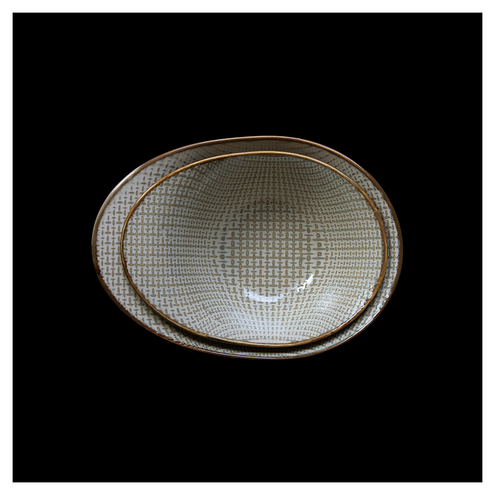 Салатник фигурный Corone Alveare HS179471 7,25