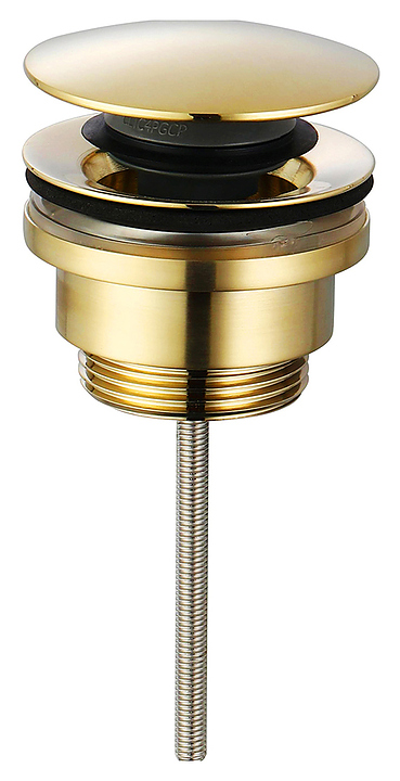 Клапан донный AQUAme AQM7003GG золото глянцевое