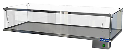 Витрина нейтральная КАМИК 1500х450х300(400) мм