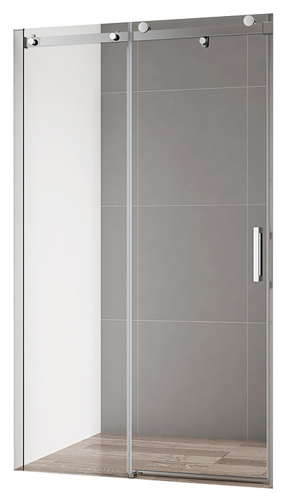Дверь душевая CEZARES STYLUS-SOFT-BF-1-130-C-Cr 130х195 см, в нишу, раздвижная
