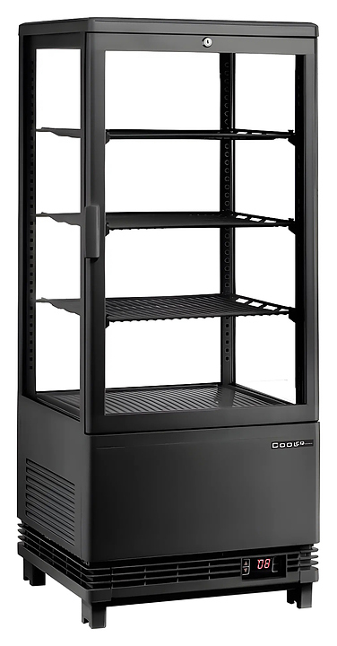 Витрина холодильная Cooleq CW-85 BLACK