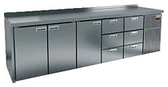 Стол холодильный HICOLD GN 11133 BR3 TN