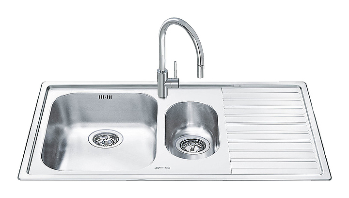 Кухонная мойка SMEG LM102D-2