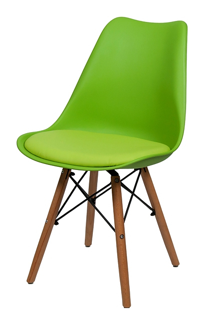 Стул BentWood Eames S/EMS зеленый