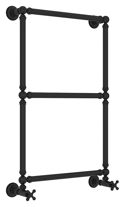 Полотенцесушитель водяной Сунержа Ренессанс 1304 86x50 см матовый черный