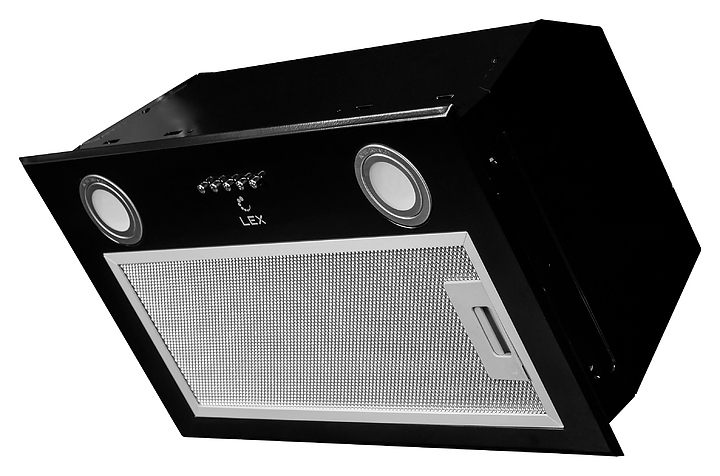 Вытяжка кухонная Lex GS BLOC P 600 черная
