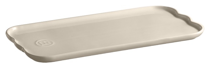 Блюдо сервировочное Emile Henry 028853 31,5х15 см (керамика) молочное