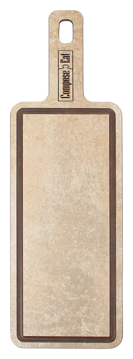 Доска сервировочная ComposeEat DSJ36120433KL6 36х12 см, порфир кремовый